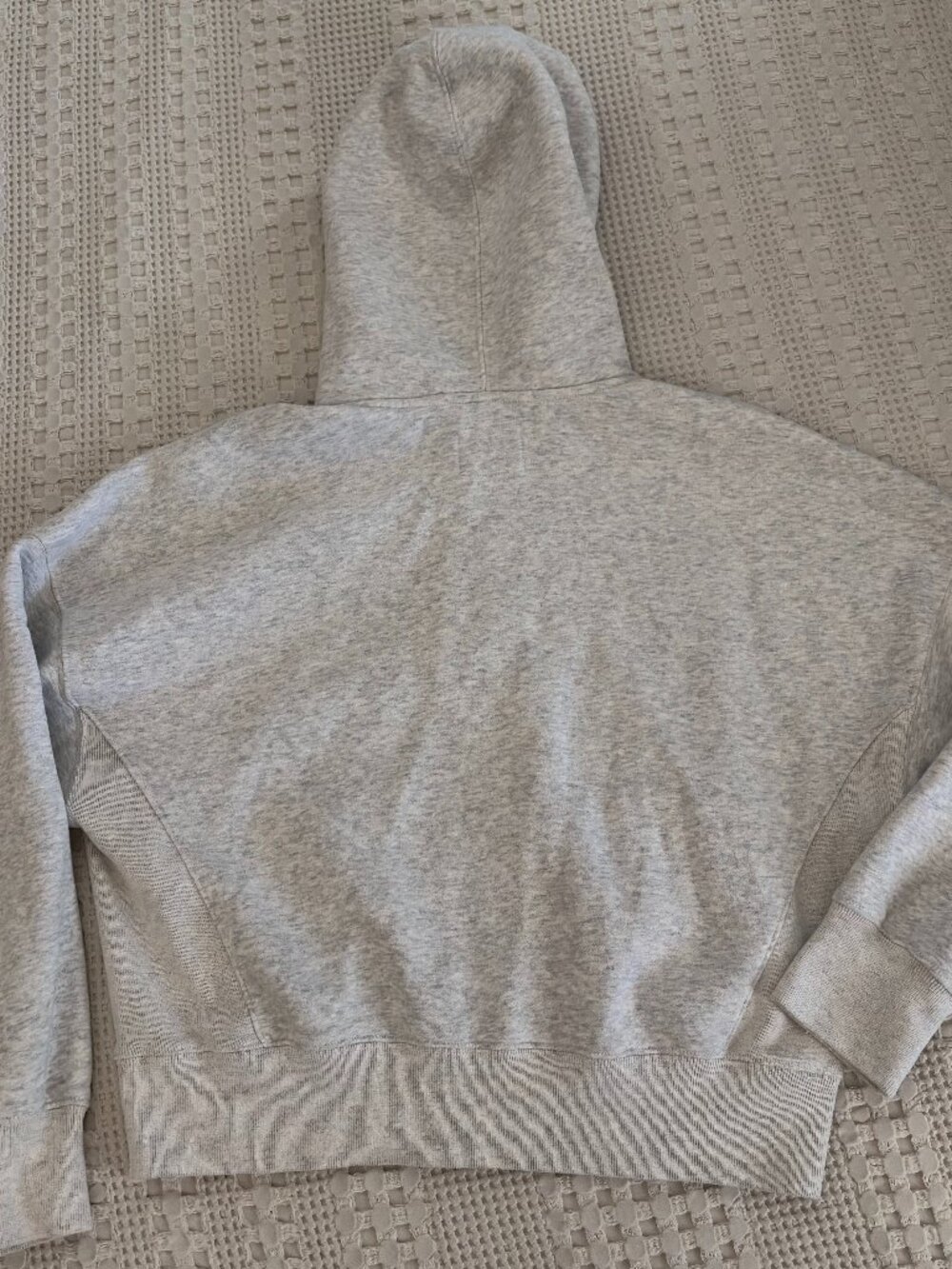 Abercrombie Light Gray Sunday Hooded Full-Zip Size Medium - Picture 8 of 8